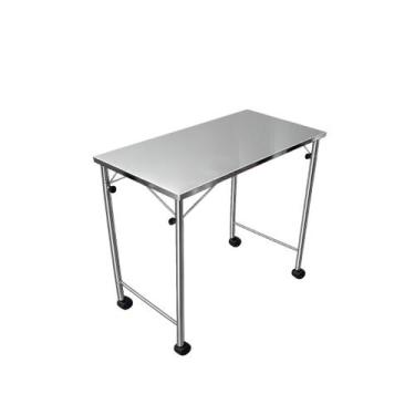 Imagem de Mesa Auxiliar Hospitalar Para Cadeirante Para Leitura Alimentação Fisi