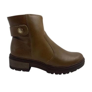 Imagem de Bota Dakota Couro Marrom D2411 Cano Curto Tratorada - Castanho 36, Cas