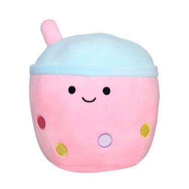Imagem de Pelúcia Milkshake Copo Canudo Fofinho 20cm - Caa Toys -, Rosa
