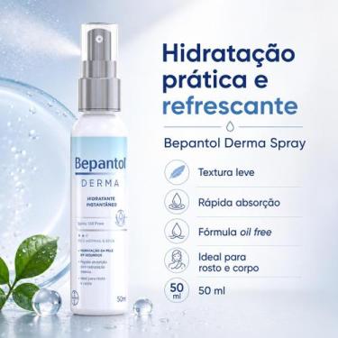 Imagem de Bepantol Derma Spray Hidratante instantâneo Pele e Cabelos - Bayer