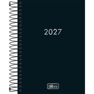 Imagem de Agenda Executiva Tilibra Napoli Espiral Diária 12,9X18,7CM 1 Unidade Preto