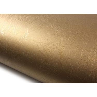 Imagem de ROSEROSA Descasque & Stick PVC Instant Backsplash Papyrus Victoria Damask Papel Oriental Texturizado Vinil Interior filme Prateleira Forro de Papel Coreano (LW867: 2,00 pés x 6,56 pés)