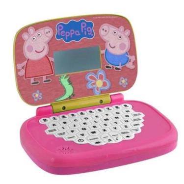 Imagem de Laptop De Atividades Infantil Peppa Pig Bilingue Candide