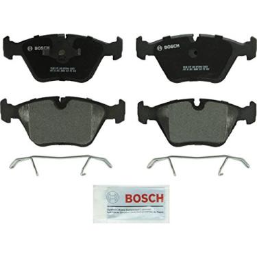Imagem de BOSCH BP394A QuietCast Premium Conjunto de Pastilhas de Freio a Disco Semi-Metálico - Compatível com BMW 525i, 525iT, 530i, 535i, 540i, 735i, 735iL, 740i, 740iL, 750iL, L7, M3, M5, Z3; FRONTAL
