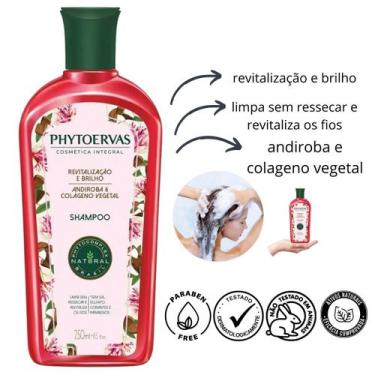 Imagem de Shampoo Revitalizacao E Brilho Hidratação Phytoervas 250ml