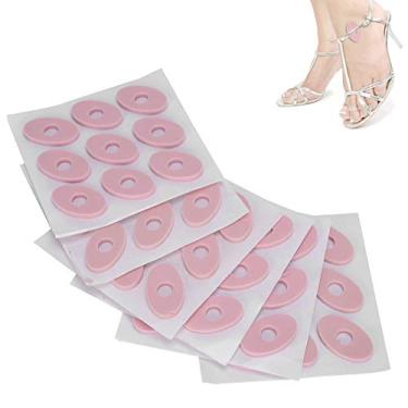 Imagem de Almofadas de milho, almofadas de espuma de almofada, adesivos de milho para pés dos pés, calos e pés calosos de milho, protetor de pé macio elástico respirável (Oval)