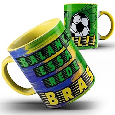 Imagem de Caneca Futebol Balança essa rede Brasil 3