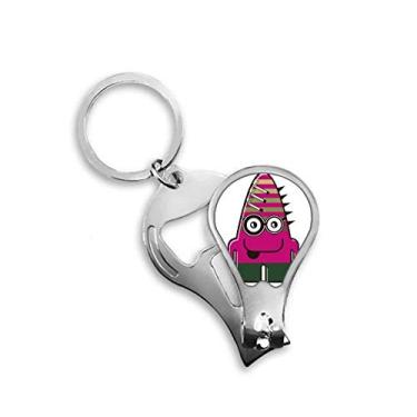 Imagem de Cortador de unhas universo, monstro alienígena, rosa, cortador de unhas, abridor de chaveiro, tesoura