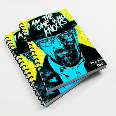 Imagem de Caderno Universitário 96 Fls Serie Breaking Bad Mod. 02