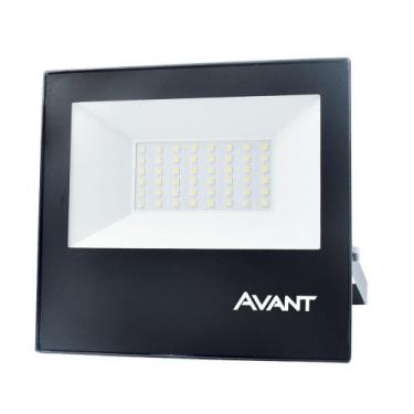 Imagem de Refletor Avant Led Slim 50W 6500K Bivolt Branco Frio