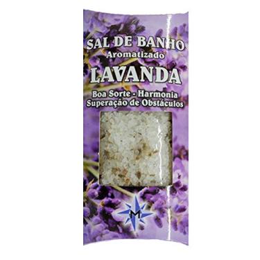 Imagem de Sal de Banho Aromatizado Lavanda Atrair Sorte Harmonia 10g