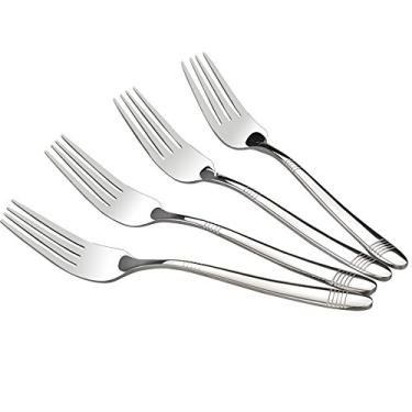 Imagem de Garfos de sobremesa de aço inoxidável Begale 12 peças, 17 cm