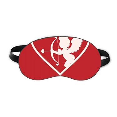 Imagem de White Angel Arrow Protetor de Olhos para Dia dos Namorados Sono Macio Noite