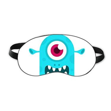 Imagem de Universo e Alienígena Blue Cyclops Alienígena Sleep Eye Shield Soft Night Blinfold Shade Cover
