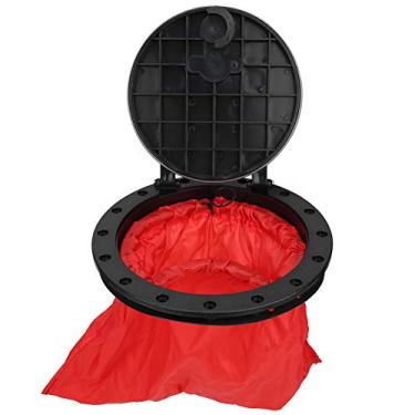 Imagem de Yencoly Com bolsa de armazenamento, capa de caiaque portátil durável, tampa redonda, vedação para caiaque, canoa, barco, pesca, equipamento (20,32 cm)