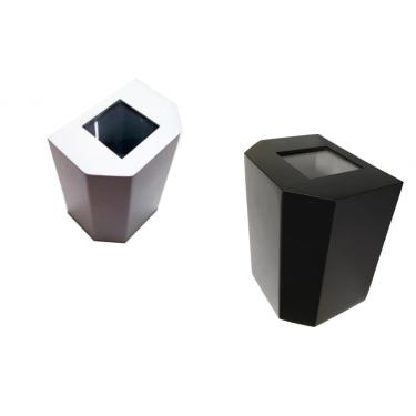 Imagem de Arandela Sextavada Kasse Facho Ref.5377 - Metaldomado | Branco Brilho