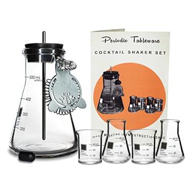 Imagem de Conjunto de coqueteleira para balão de laboratório Periodic Tableware