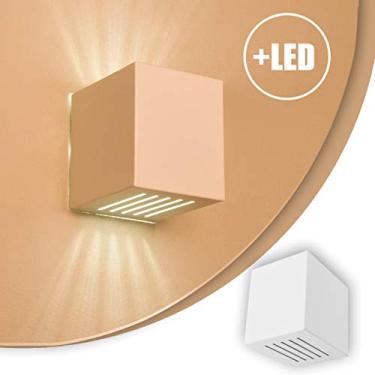 Imagem de Arandela Frisada Efeito Parede Externa/Interna + Led G9 6000k