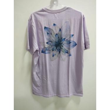 Imagem de Camiseta Amazônia Flor Azul - Lilás Tamanho G Vibee Modas