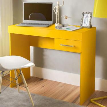 Imagem de Escrivaninha Cooler Amarelo - Artely Móveis