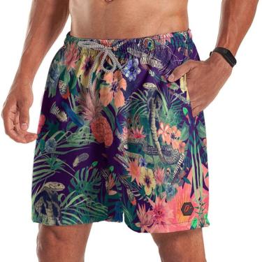Imagem de Short Bermuda Cobra Floral 1-Masculino