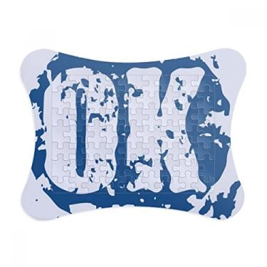 Imagem de OK, design redondo, ilustração padrão, quebra-cabeça, moldura, decoração de quadros, quebra-cabeça