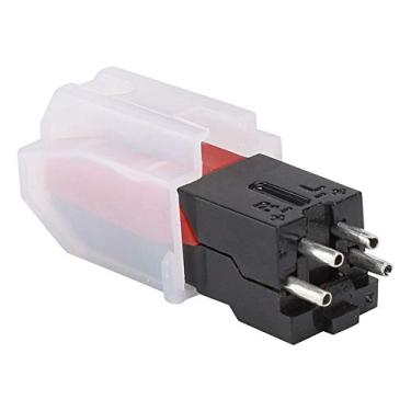 Imagem de Agulha estéreo de agulha dupla, Agulhas de fonógrafo para gravador de agulha Stylus para reposição para leitor de vinil LP USB para toca-discos