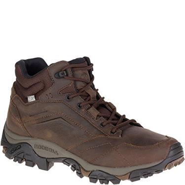 Imagem de Merrell Bota masculina Moab Adventure Mid impermeável para caminhada, Dark Earth, 10