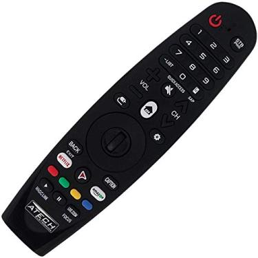 Imagem de Controle Remoto Universal Smart TV LG Magic AM-HR650A com Netflix e Amazon