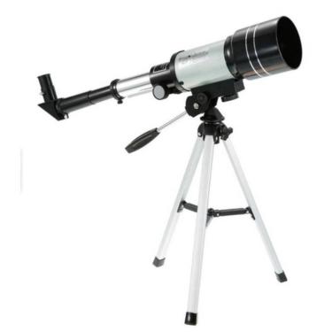 Imagem de Telescópio Astronômico Monocular 300x70mm com tripé