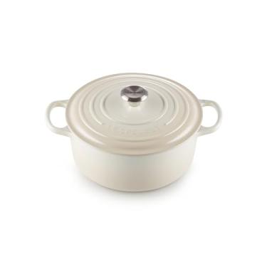 Imagem de Le Creuset Panela Redonda 26 cm Ferro Fundido Esmaltado Signature Meringue