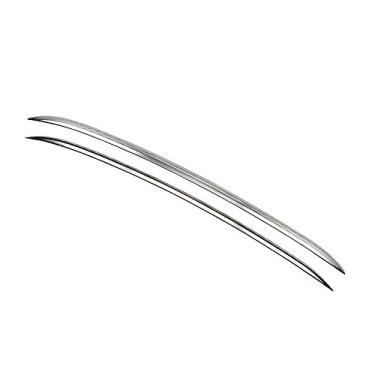 Imagem de UDP-Auto 2 peças de trilho de teto superior de alumínio trilhos laterais barra bagagem, bagagem, bagagem, bagagem, bagagem, bagagem, porta-bagagem, serve para BMW X2 F39 2018 2019 2020 - prata