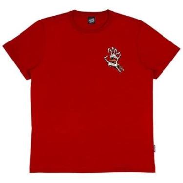 Imagem de Camiseta Santa Cruz Hand Cruz Masculino-Masculino