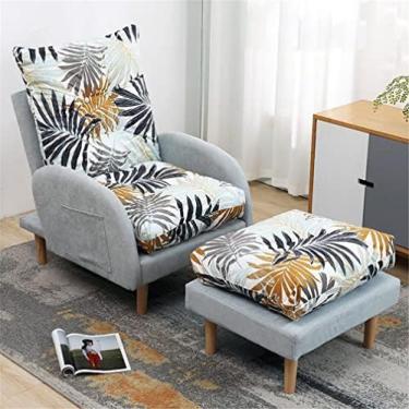 Imagem de Poltrona reclinável de sofá ajustável com apoio para os pés, cadeira de sofá de 3 posições, cadeiras reclináveis, poltrona reclinável para sala de estar, quarto, carga de 150 kg, A