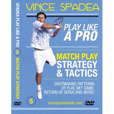 Imagem de ATP Tennis Tour Pro Vince Spadea's, Play Tennis Like A Pro, Vol. 5 Pro Match Play Strategy & Tactics! Designed for Beginners, Intermediate and Advanced Players! Improve Your Game!