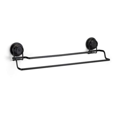 Imagem de Porta Toalha De Banho Black Sucção Arthi Utilidades