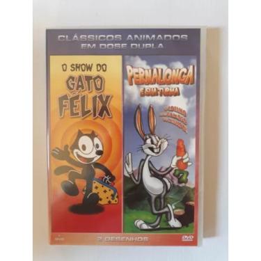 Imagem de DVD Clássicos Animados O Show Do Gato Felix e Pernalonga e Sua Turma