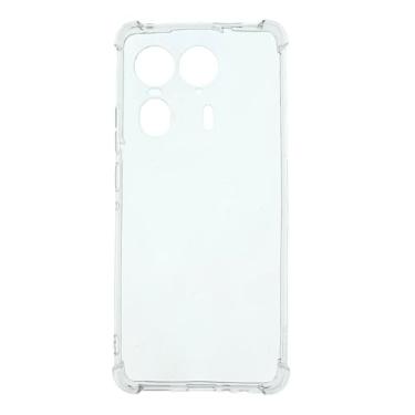 Imagem de Capa Capinha Case Anti Impacto Queda Shock Transparente em Silicone Macio Proteção Compatível com Moto Edge 50 Ultra