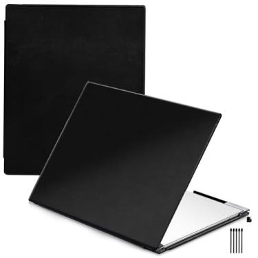 Imagem de QIOFEARTH Capa para tablet de papel Notáveis 2 de 10,3 polegadas lançado em 2020, capa protetora fina, leve e rígida com suporte de caneta embutido, vem com notáveis 2 pontas de caneta (preto)