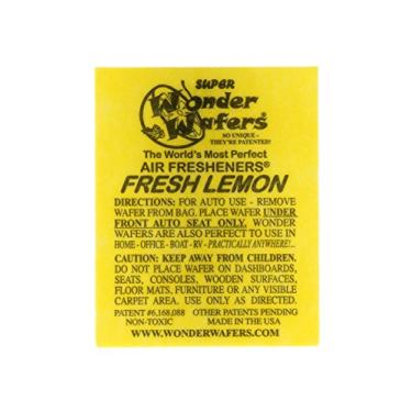 Imagem de Wonder Wafers 25 CT Embrulhado individualmente Fresh Lemon Air Fresheners