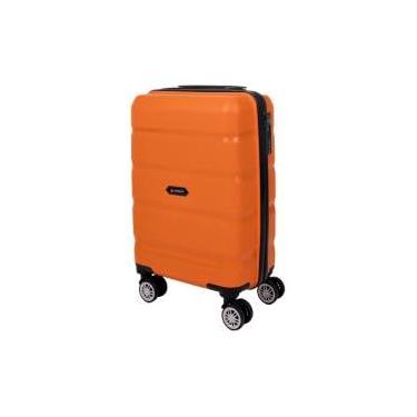 Imagem de Mala De Bordo Viagem Mão 10kg 55x35x25 Travelux Zurich II P (Laranja)