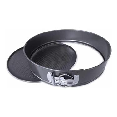 Imagem de FORMA DE BOLO REDONDA ANTIADERENTE COM FUNDO REMOVIVEL ASSADEIRA PARA TORTAS E DOCES 22CM