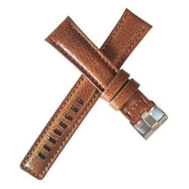 Imagem de Pulseira 20mm Couro Legítimo Para Relógio e Smartwatch - Poolsy, Havan