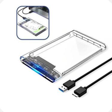 Imagem de Case Para HD SILM Externo Usb 3.0 Computador SSD  - Mrstore