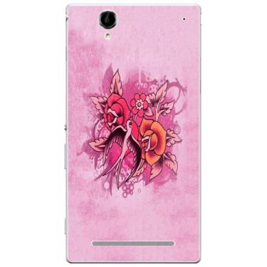 Imagem de Capa Adesivo Skin007 Verso Para Sony Xperia T2 D5322 - KawaSkin