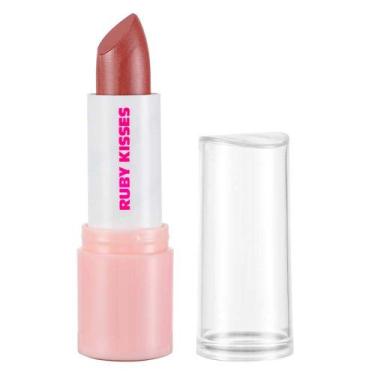Imagem de Batom Cremoso Ruby Kisses Clássico, Nude Aberto