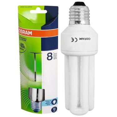 Imagem de Lâmpada Mini Compacta 3-U 10w 220V E27 Branco Frio - OSRAM, 220V