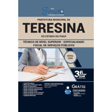 Imagem de Apostila Concurso Teresina Pi - Fiscal De Serviços Públicos