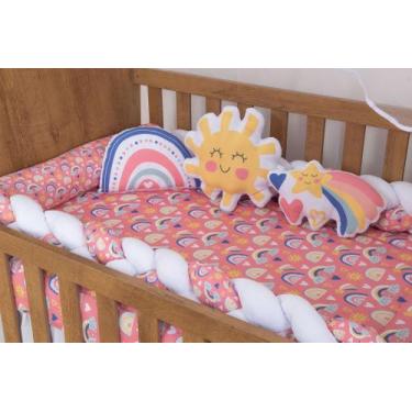 Imagem de Trio de Almofadas Decorativa Specialle Menina para Bebe - Zan Baby, Ar