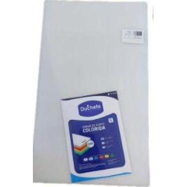 Imagem de Tabua de corte polietileno branco 300x500x6 lisa - DUCHEFE